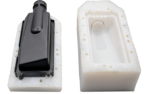 Vacuum cast product housings and prototype parts