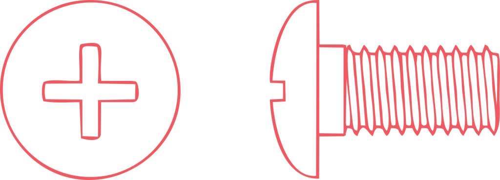 screw head