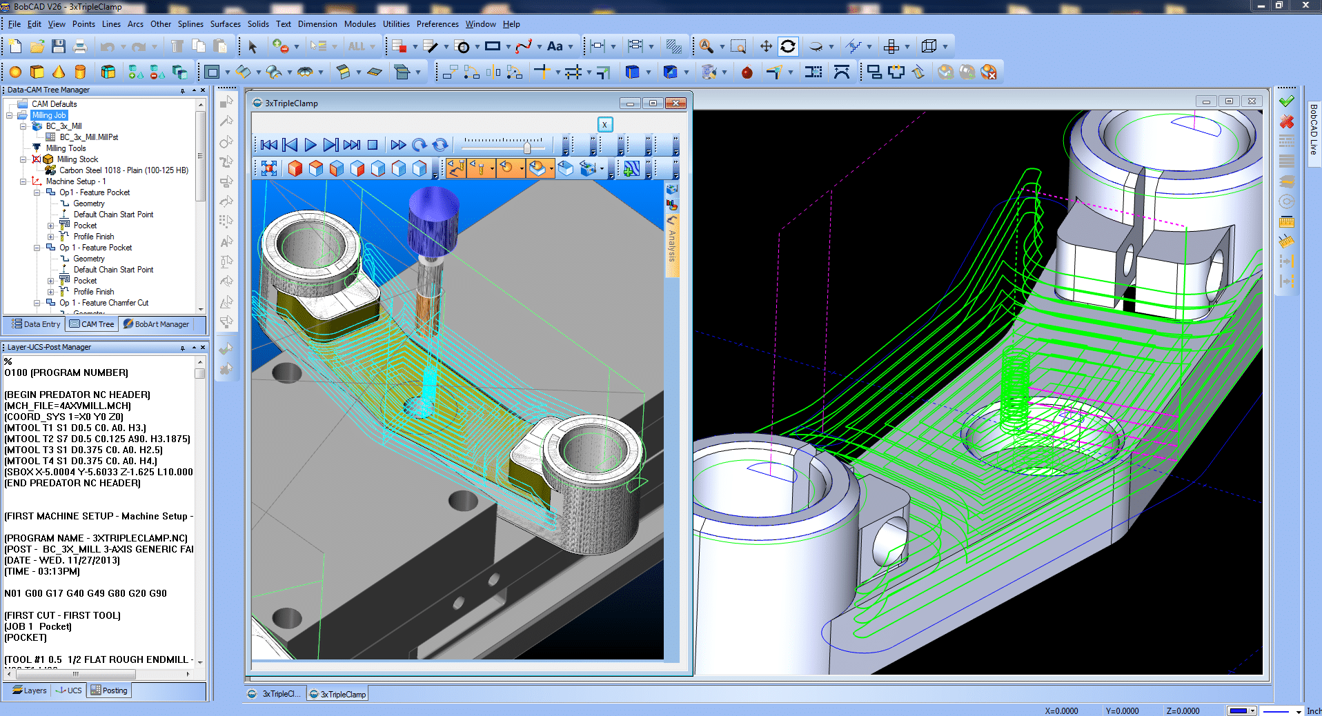 CAM Programming (Computer-Aided Manufacturing)