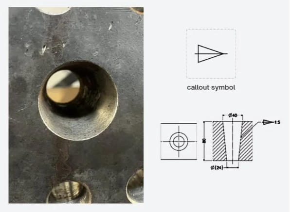 Tapered Hole