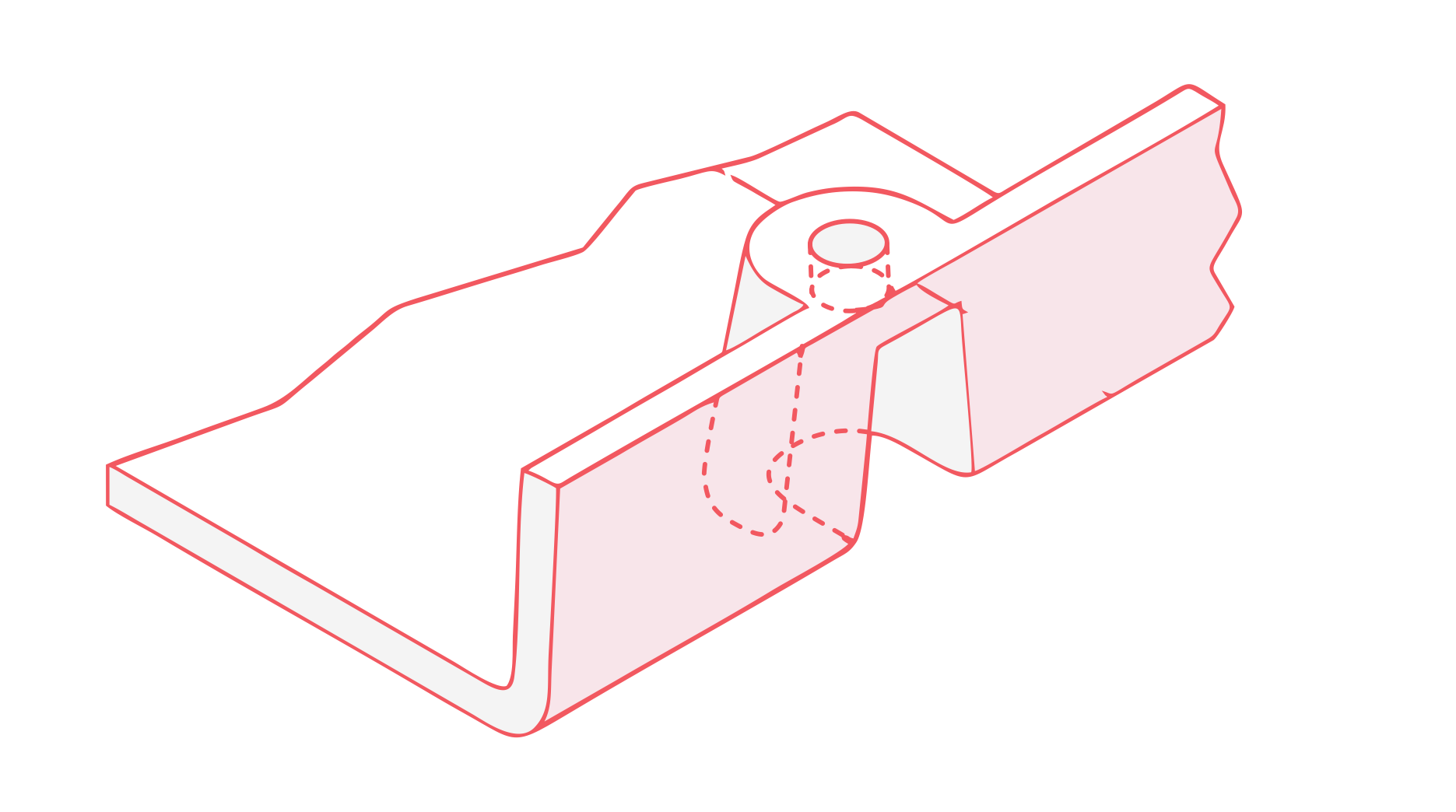 Injection molding Bosses
